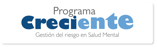 Programa Crenciente. Gestión del riesgo en Salud Mental.